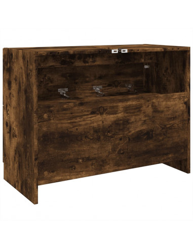 Mobile Lavabo Rovere Fumo 78x37x59 cm in Truciolare