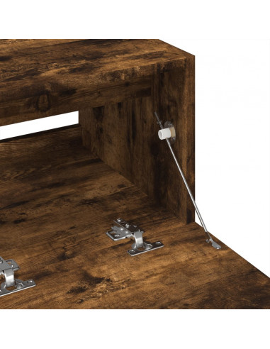 Mobile Lavabo Rovere Fumo 78x37x59 cm in Truciolare