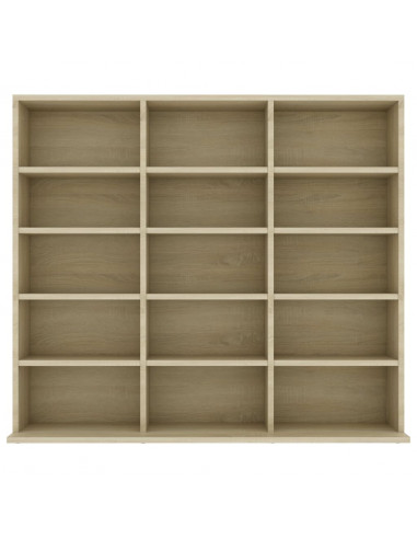 Armadietto CD Rovere Sonoma 102x23x89,5 cm in Legno Multistrato