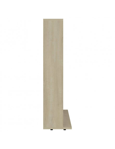 Armadietto CD Rovere Sonoma 102x23x89,5 cm in Legno Multistrato
