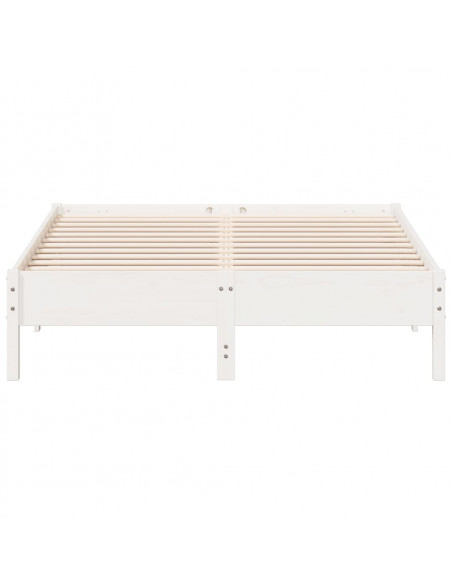 Giroletto Bianco 140x200 cm in Legno Massello di Pino