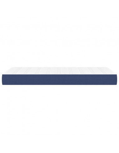 Materasso a Molle Insacchettate Blu 80x200x20 cm in Tessuto