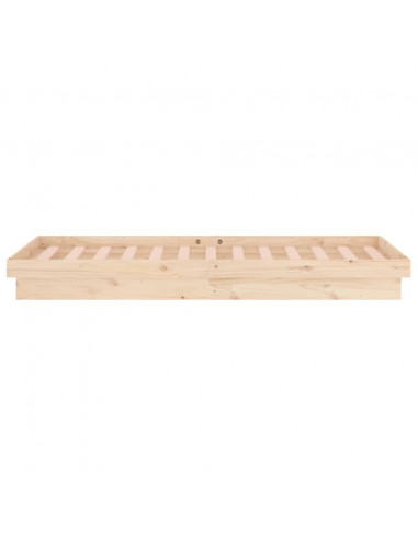 Giroletto con LED 90x190 cm Single in Legno Massello