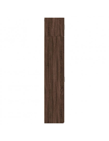 Mobile Sottile Rovere Marrone 30x42,5x225 cm in Truciolato