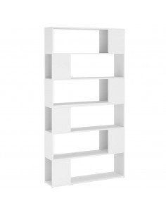 Libreria/Divisorio Bianco 100x24x188 cm 2