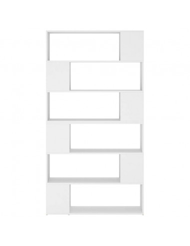 Libreria/Divisorio Bianco 100x24x188 cm