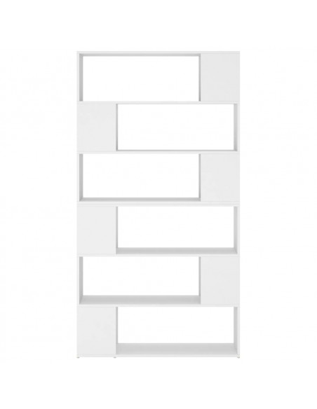 Libreria/Divisorio Bianco 100x24x188 cm