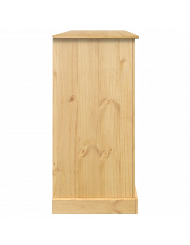 Cantinetta per Vini Corona 107,5x51x105,5cm Legno Massello Pino
