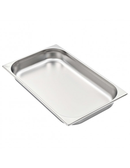 Contenitori Gastronorm 4 pz GN 1/1 65 mm in Acciaio Inox