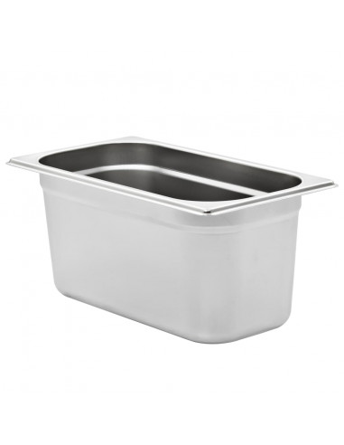 Contenitori Gastronorm 4 pz GN 1/3 150 mm in Acciaio Inox