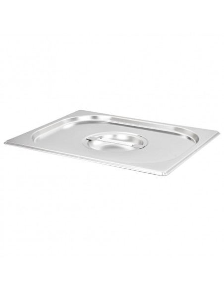 Coperchi per Teglie GN 1/2 2 pz in Acciaio Inox