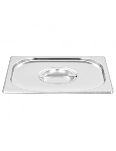 Coperchi per Teglie GN 1/2 2 pz in Acciaio Inox