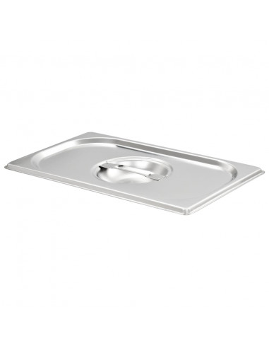 Coperchi per Teglie GN 1/4 4 pz in Acciaio Inox
