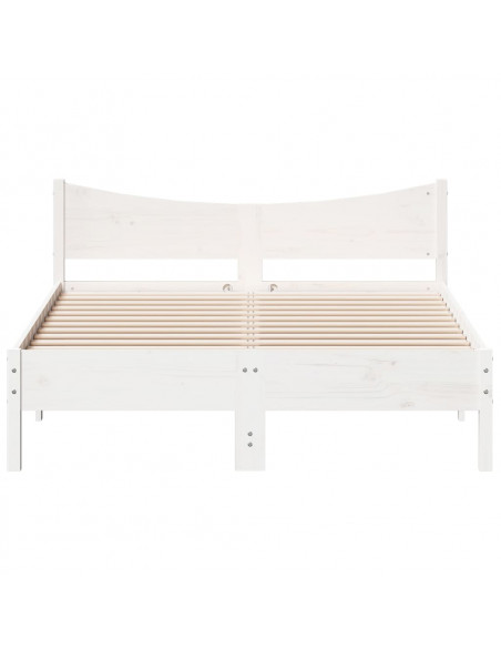 Giroletto Bianco 140x190 cm in Legno Massello di Pino