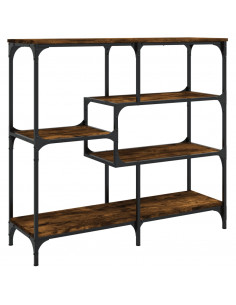 Tavolo Consolle Rovere Fumo 103x32x95 cm Legno Multistrato 2