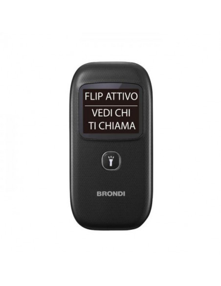 Brondi Window+ 4,5 cm (1.77") Nero Telefono cellulare basico
