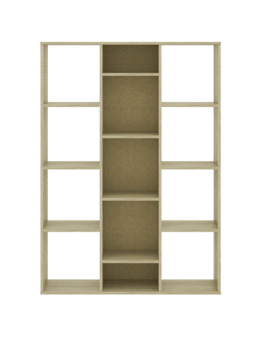 Libreria/Divisorio Rovere Sonoma 100x24x140cm Legno Multistrato