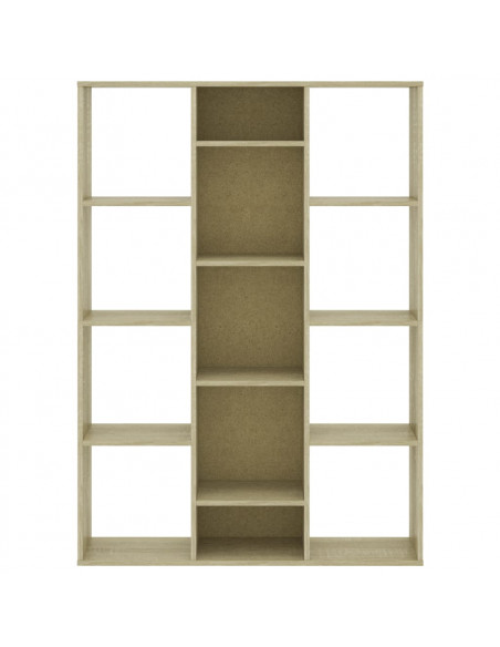 Libreria/Divisorio Rovere Sonoma 100x24x140cm Legno Multistrato