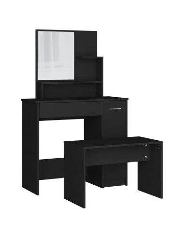 Set Toeletta Nero 86,5x35x136 cm