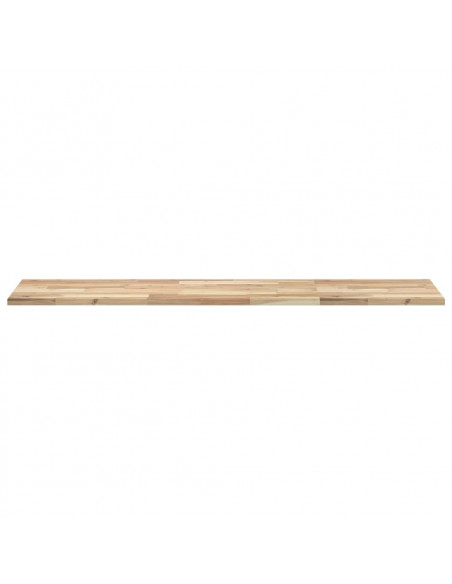 Mensole da Parete 3 pz 140x40x2 cm Legno Acacia Non Trattato