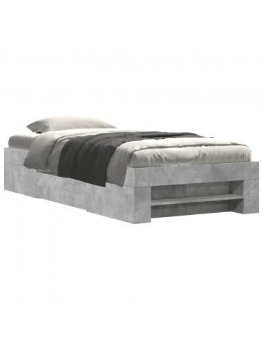 Giroletto Grigio Cemento 90x200 cm in Legno Multistrato