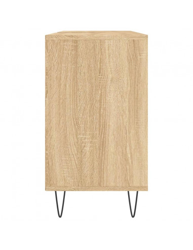 Mobile da Bagno Rovere Sonoma 80x33x60 cm in Legno Multistrato