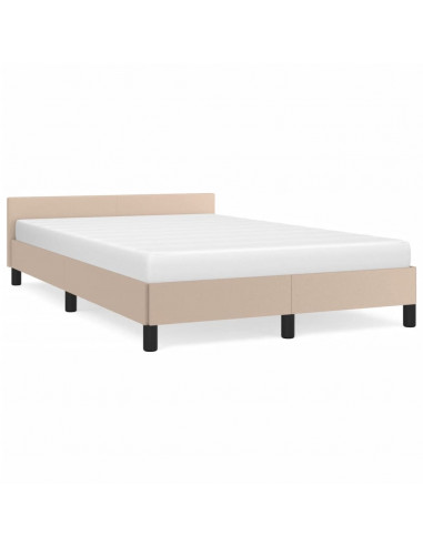 Giroletto con Testiera Cappuccino 120x190 cm in Similpelle