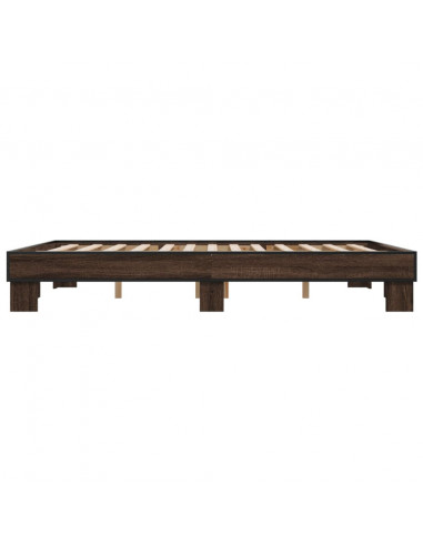 Giroletto Rovere Marrone 150x200cm in Legno Multistrato Metallo