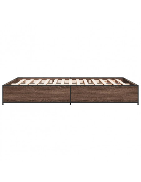 Giroletto Rovere Marrone 140x200cm in Legno Multistrato Metallo