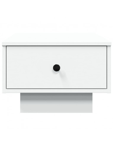 Tavolino da Salotto Bianco 60x45x31 cm in Legno Multistrato