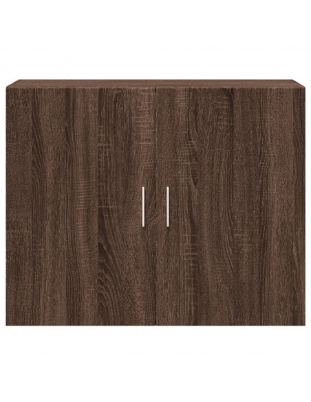 Mobile a Parete Rovere Marrone 80x42,5x64 cm Legno Multistrato