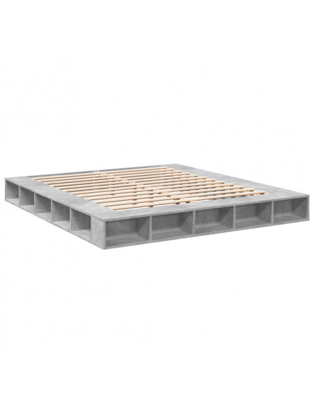 Giroletto Grigio Cemento 180x200 cm in Legno Multistrato