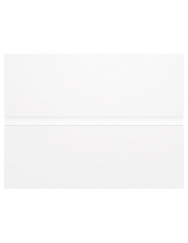 Mobile con Lavabo Integrato Bianco in Legno Multistrato