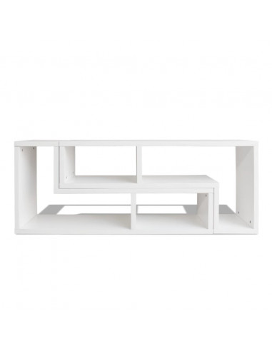 Mobile Porta TV Doppio a L Bianco