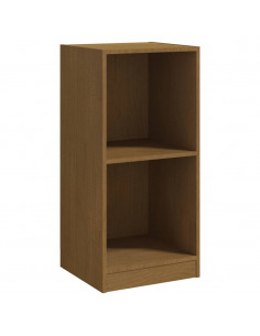 Credenza Marrone Miele 35,5x33,5x76cm in Legno Massello di Pino 2