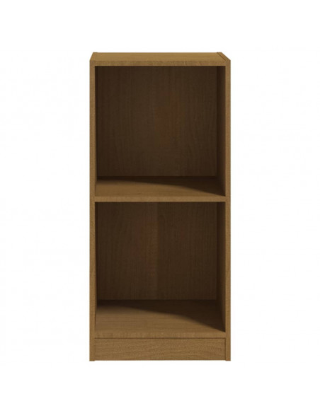 Credenza Marrone Miele 35,5x33,5x76cm in Legno Massello di Pino