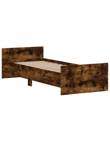 Giroletto Rovere Fumo 75x190 cm Small Single Legno Multistrato