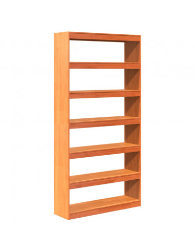 Libreria/Divisorio 100x30x199,5 cm in Legno Massello di Pino
