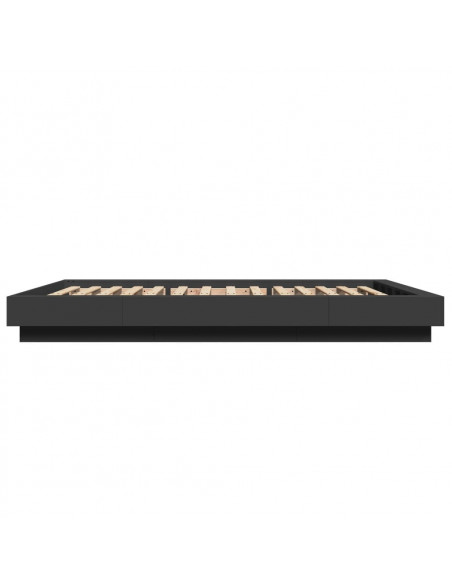 Giroletto Nero 120x200 cm in Legno Multistrato