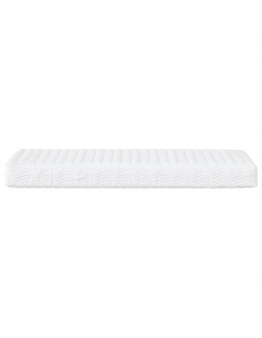 Materasso in Schiuma Bianco 80x200 cm Durezza H2 H3