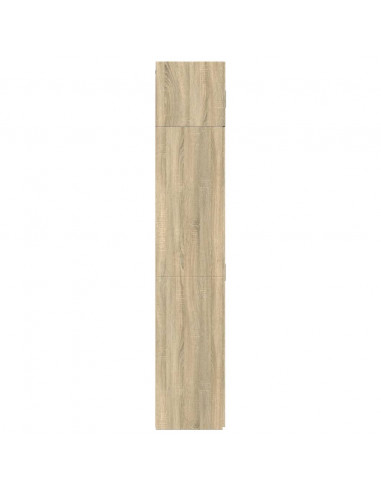 Armadietto Rovere Sonoma 70x42,5x225 cm in Legno Multistrato