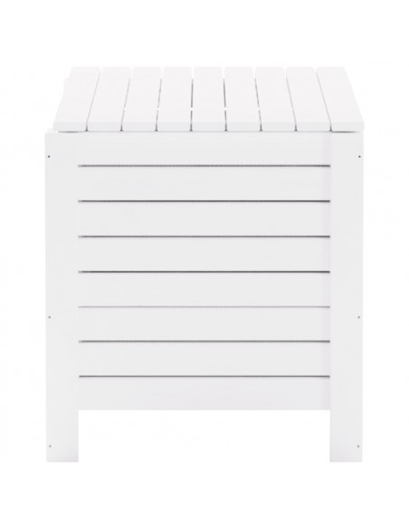 Contenitore con Coperchio RANA Bianco 60x49x54 cm Massello Pino