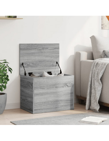 Contenitore Grigio Sonoma 60x42x46 cm Legno Multistrato