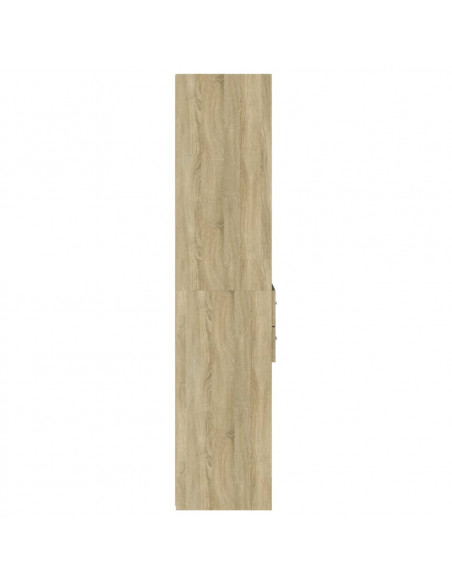 Credenza Rovere Sonoma 45x42,5x185 cm in Legno Multistrato