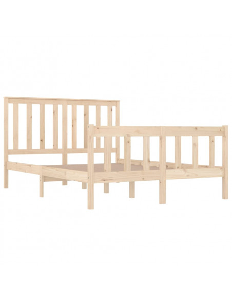 Giroletto in Legno Massello 135x190 cm Small Double