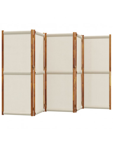 Divisorio a 5 Pannelli Grigio Chiaro 350x180 cm