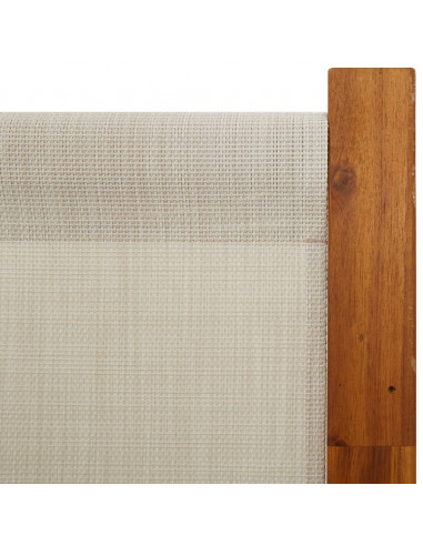 Divisorio a 5 Pannelli Grigio Chiaro 350x180 cm