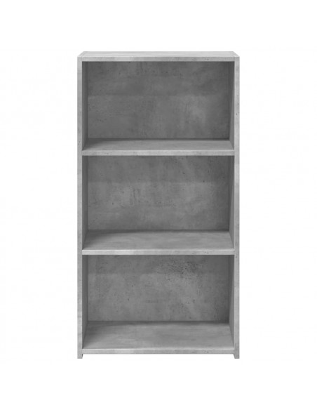 Credenza Grigio Cemento 50x41x93 cm in Legno Multistrato
