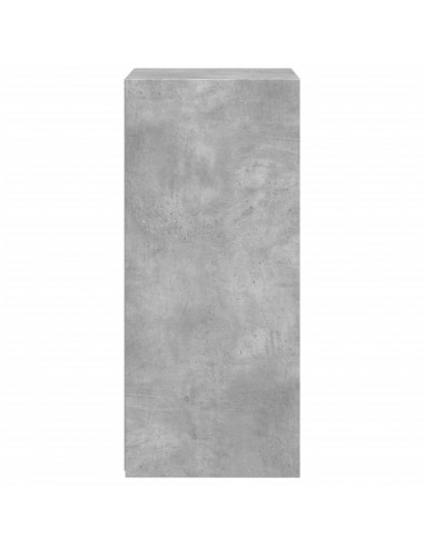 Credenza Grigio Cemento 50x41x93 cm in Legno Multistrato