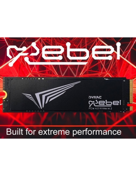 Dynac Rebel SSD 512GB M.2 NVMe 7000/3900 MB/s PCi Ex 4.0